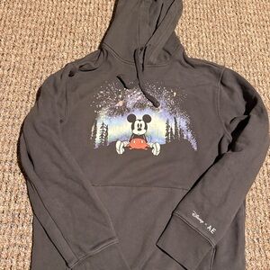 Disney x AE Charcoal Hoodie with Mickey Design